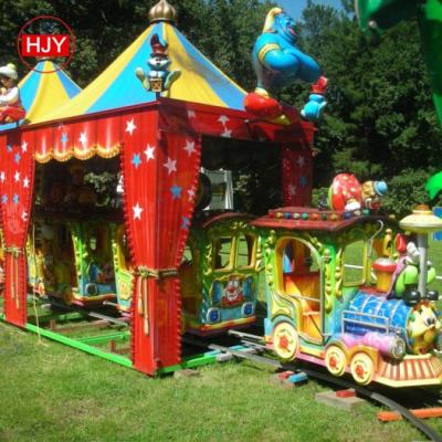 China Fiberglass Kids Playgrounds Ride , Good Quality Electric Train Outdoor Kids Ride for sale