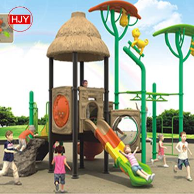 China new design 3-12years 2-12 years kids outdoor playground plastic slide with swing set for sale