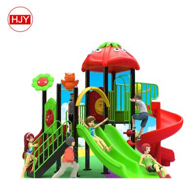 China Plastic Outdoor Children's Amusement Park Large Outdoor Slide For Kids for sale