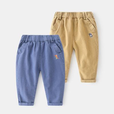 China 2021 New Breathable Spring Children Clothes Children Casual Boy's Baby Clothing Korean Style Pants Trousers for sale