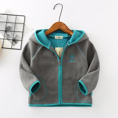 China Autumn Winter Children Jackets Boys Breathable Double-sided Fleece Casual Girls Fleece Tops for sale