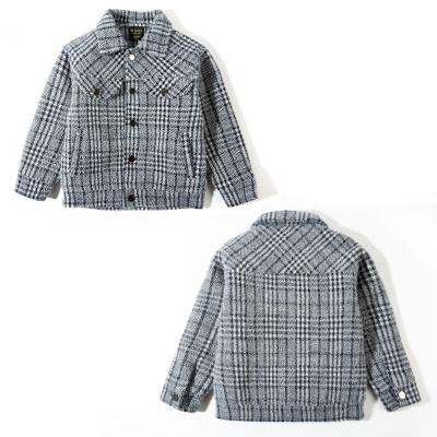 China 2020 New Breathable Children Clothes Boys Wool Coats Western Style Kids Jackets for sale