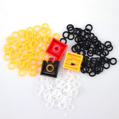 China Good Quality Special Rubber Damping Noise Reduction Silicone Ring Keycap Keycap Muffler Leather Ring For Mechanical Keyboard for sale