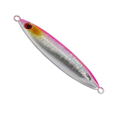 China Lead Good in Selling Luminous Baiting Products Lure High Quality Metal Baits Hard Bait 80g 10cm Saltwater Jig 80g for sale