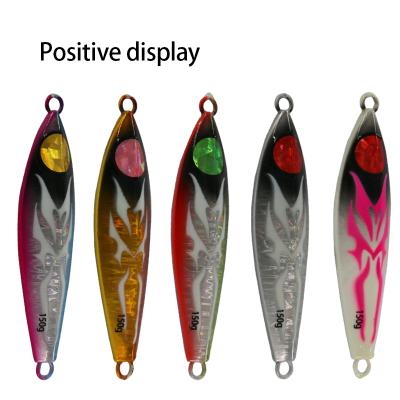 China Special Offer 80g/120g/150g/200g Lead Slow Fall Sinking Bass Metal Jigging Lures Bass Metal Jigging Lure Sea for sale