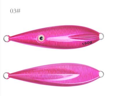 China Wholesale Hot Lead 120g-200g Lead Fishing Vertical Bait Metal Lure Slow Building Lures for sale