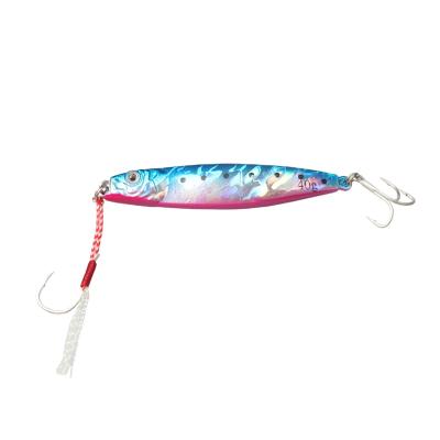 China Manufacturer Wholesale 40g 7.5cm Artificial Lead Bait Hard Snap Speed ​​Bait Lure Metal Jig Lure for sale