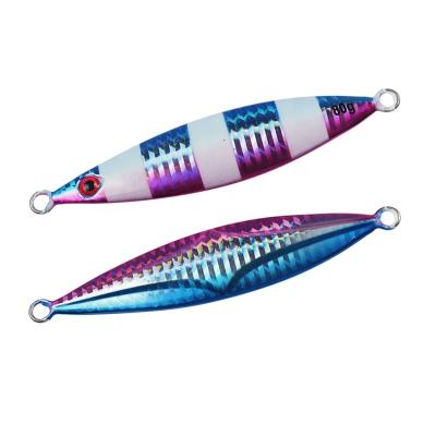 China Wholesale Cheap Lure Vertical Luminous Shore Jig Jig Building Lead 80g Lead Lure Fishing Lure for sale