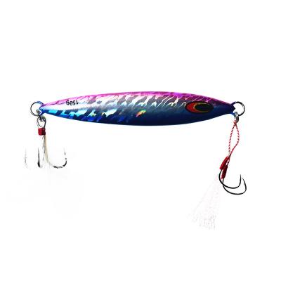 China Lead 100g 120g 150g Metal Jig Lead Fishing Hard Lure For Saltwater With High Quality Hook for sale