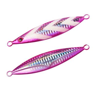 China 80g Vertical Bright Lead Lure Shore Lead Lure Jig Building Jig Lure for sale