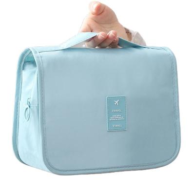 China Fashion Wholesale Waterproof Hanging Cosmetic Bag For Men Women Toiletry Bag With Hanging Hook Make Up Pouch Travel Bag for sale