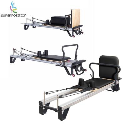 China 200kg New Hot Sell commercial Home Use Gym yoga fitness aluminium alloy pilates reformer for sale