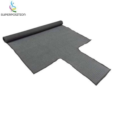 China Multi Color Yoga Pilate Exercise OEM Logo Print Foldable Yoga Cork Reformer Pilates Mat Solid Custom for sale