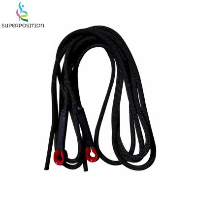 China Yoga Pilates Hot Custom Strong Cord Around Double Braided Indoor Pilates Accessories Polyester Rope for sale