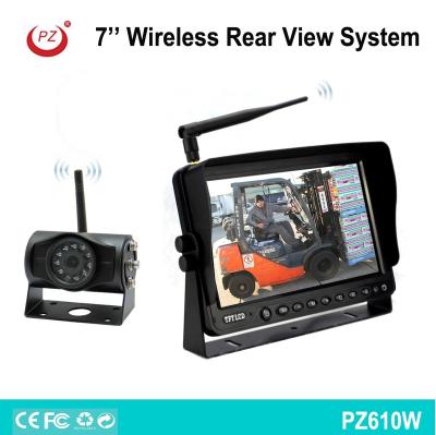 China Wireless Rear View Camera, 7 Inch LCD Monitor Kit Wireless Reversing Camera Kit for sale