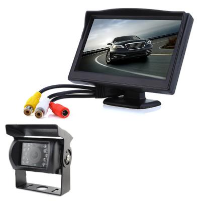 中国 Parking Reversing Kit 24V Waterproof 5 Inch Display Bus Rear View Camera System 販売のため