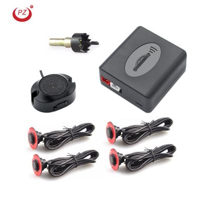 中国 Reverisng Parking Aid Parking 12v Ultrasonic Radar Beep 16mm Car Radar Detector Sensor 販売のため