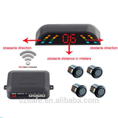 Cina New Product Wireless LED Display Reverse Parking Assist Sensor Kit in vendita