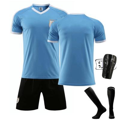 China Sets Uruguay Cavani 2020-21 season new football singlet adult set soccer futbol bulk tank tops for sale