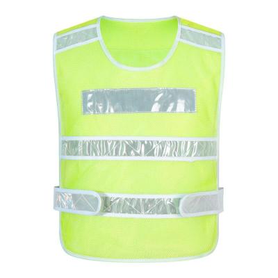 China High Visibility Yellow Traffic Workwear Safety Vest Custom Made Reflective Anti-Shrink for sale