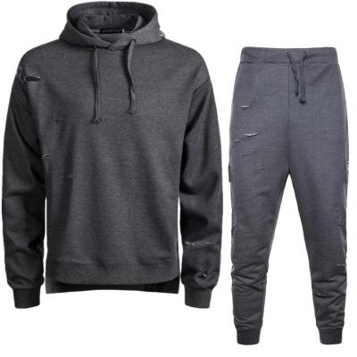 China Winter QUICK DRY Wholesale Mens Fleece Sport Hoodie And Sweatpants Tracksuit for sale