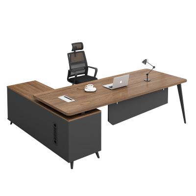 China Expandable Office Table Boss Furniture Office Table Executive Office Desk for sale