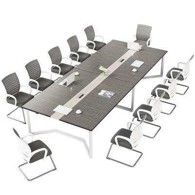 China Modern Cheap Steel Stand Price Steel Stand Wooden Meeting Stand Conference Table for sale