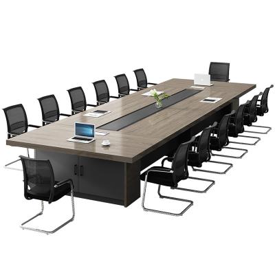 China Competitive Price Good Quality Steel Modern Big Foot Stand Conference Table And Chairs for sale