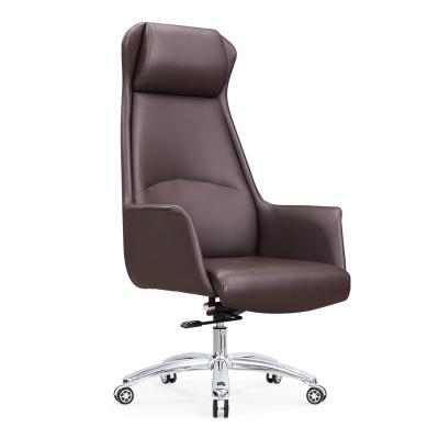 China Office Furniture (Size)Adjustable Modern Luxury CEO Office Chair Boss Desk Chairs Comfortable High Back for sale