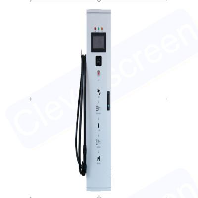 China AC 7KW EVACL41-2 Vertical Single-Gun Battery Electric Vehicle Operator Charging Fast Charging Station for sale