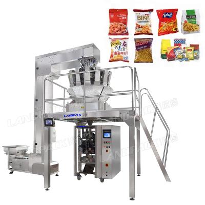 China Landpack 200g 500g 1000g fries Snack food packing machine for sale