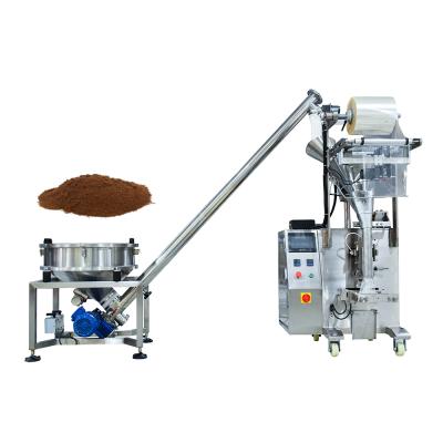 China Computer Controlled Back Seal Bag Automatic Weight Plastic Bag Coffee Powder Packaging Machine for sale