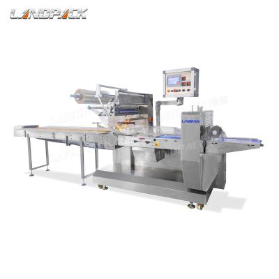 China Landpack LP-700 Automatic Fresh Apple With Tray Cherry Onion Banana Vegetable Packing Machine for sale