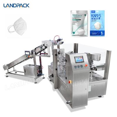 China Landpack  n95 face mask automatic vertical doypack packaging machine for sale