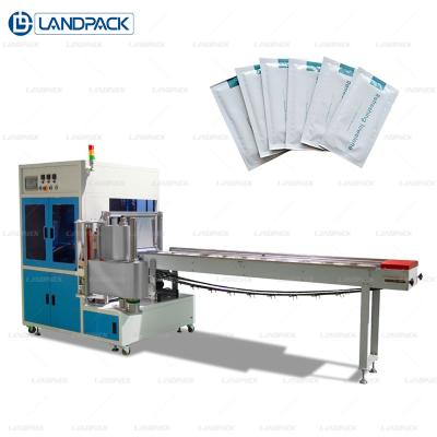 China Landpack High speed face mask machine with flow packing full automatic packing four side seal for sale