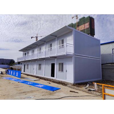 China Modern DDP Low Price 40 Ft Flat Pack Shipping Container Two Bedroom Prefab Container House for sale