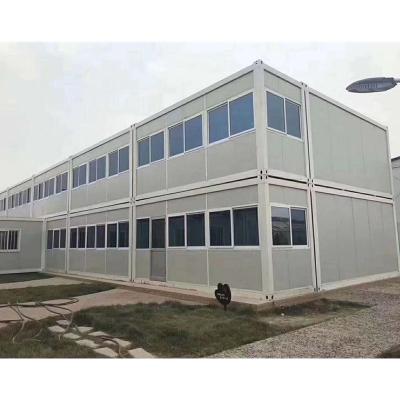 China Modern 2023 New Flat Pack Prefab House Prefabricated Container Structure Luxury Container House Structure Prefab House for sale