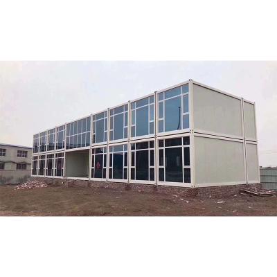 China Modern Best Quality 1-3 floor For Office Building Apartment Waterproof Flat Pack Portable House Canada for sale