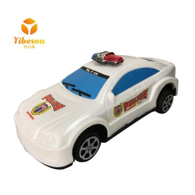 China Cheap Cheap Plastic Police Car Small Toys Pull Line Car 86x47x83 for sale