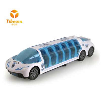 China Universal Children Police Car Plastic Play Vehicle Toy With Light 61x38x87 for sale