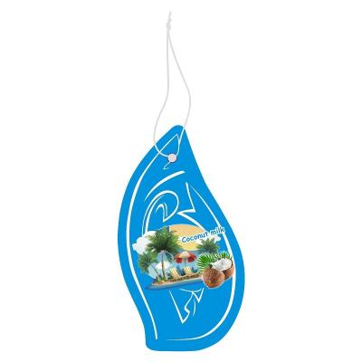 China Eco - Friendly Hot Selling Different Shapes And Custom Decorative Paper Car Perfumes Air Freshener for sale