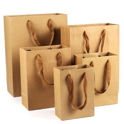 China Recyclable luxury eco paper bag bamboo cosmetic paper carrier shopping bag with logo for sale