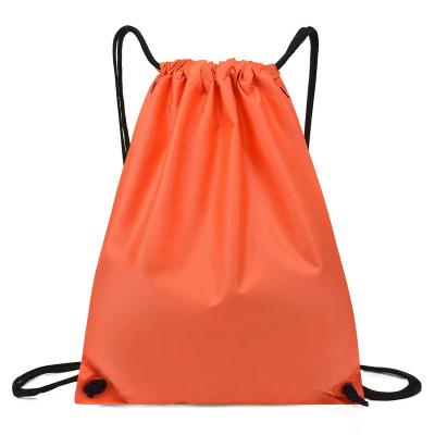 China Custom Logo Nylon Drawstring Bag OEM Eco Sport Polyester Drawstring Gift Bag Waterproof for sale