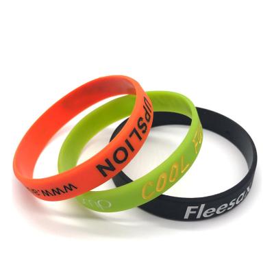 China Eco-friendly Silicone Wristband Wholesale Dropship Cheap Price Silicone Wristbands With Logo for sale