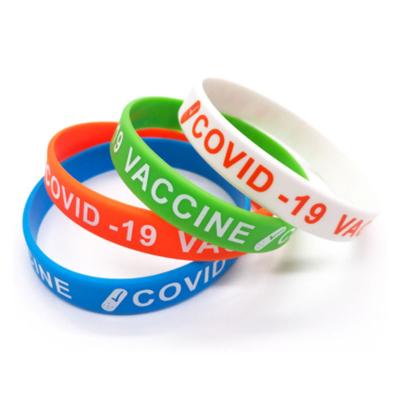 China Custom Rubber Wristbands Cheap Silicone Wristband Eco - Friendly Bulk 10mm Thin Name Wristband for sale