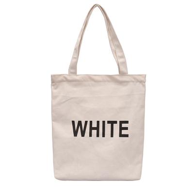 China Custom Heavy Thick Organic Cotton Tote Canvas Printing Canvas Portable Bag Eco-friendly Reusable Bag for sale