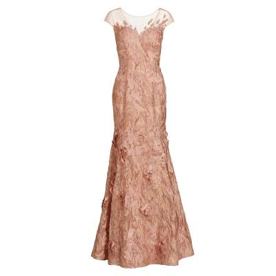 China 2023 New Women's New Breathable Luxury Beaded V-Neckline Sleeveless Embroidered Dress Sleeveless Pink Short A Line Dress For Ladies for sale