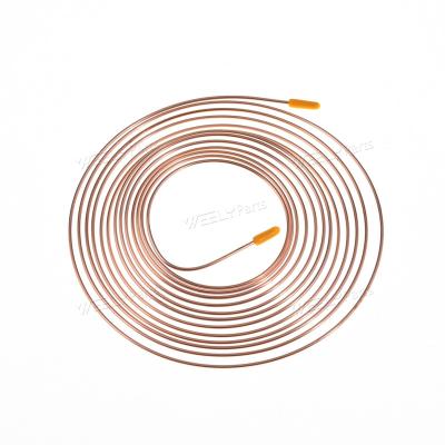 China Household Factory Price Copper Pipe / 0.031 Inch 3M For Air Condition And Refrigerator Parts Copper Tube Copper Capillary Tube for sale