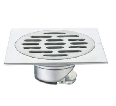 China Traditional Bathroom Accessories Stainless Steel Satin Chrome And Odor-Resistant Toilet Floor Drainage for sale