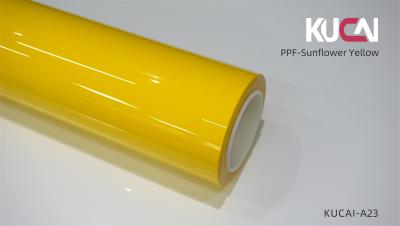 Cina Film PPF giallo girasole, materiale TPU Pellicola di protezione della vernice per veicoli in vendita